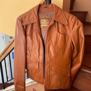 Imperial Leather Tan Leather Jacket